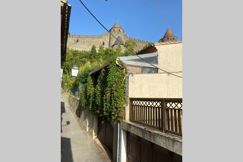 Maison Au Pied De La Cite Medievale De Carcassonne Bagian luar foto