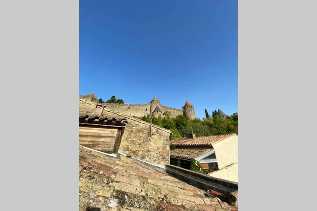 Maison Au Pied De La Cite Medievale De Carcassonne Bagian luar foto